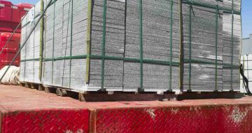 天水 芝麻白火烧规格板地铺石300*600/600*600