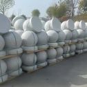 天水 白麻花岗岩石材圆球，石球，挡车球，隔离球，景观石球，风水球等