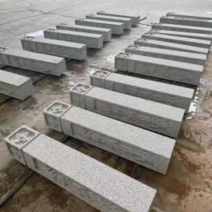 天水 白麻方柱雕花防水