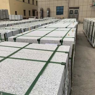 天水 白麻花岗岩5.0公分荔枝面地铺石