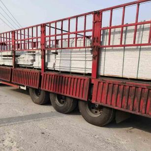 天水 白麻荔枝面外墙干挂，工厂装车日常