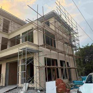 天水 黄金麻荔枝面花岗岩外墙干挂