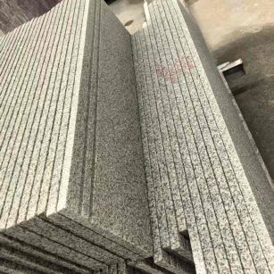 天水 白麻荔枝面花岗岩楼梯踏步