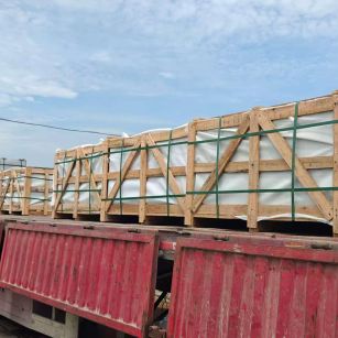 天水 芝麻白花岗岩地铺石出口专车-泰国游