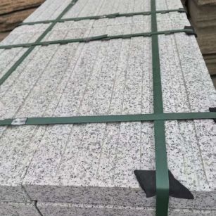 天水 白麻花岗岩直行盲道石，盲条，地铺石