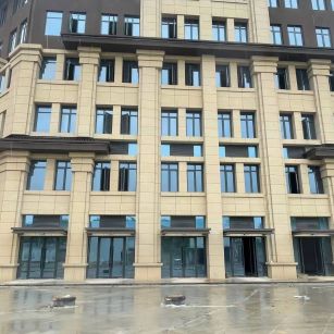 天水 黄金麻花岗岩荔枝面小区外墙干挂