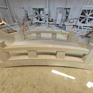 天水 芝麻灰花岗岩异形加工-拱桥，石桥