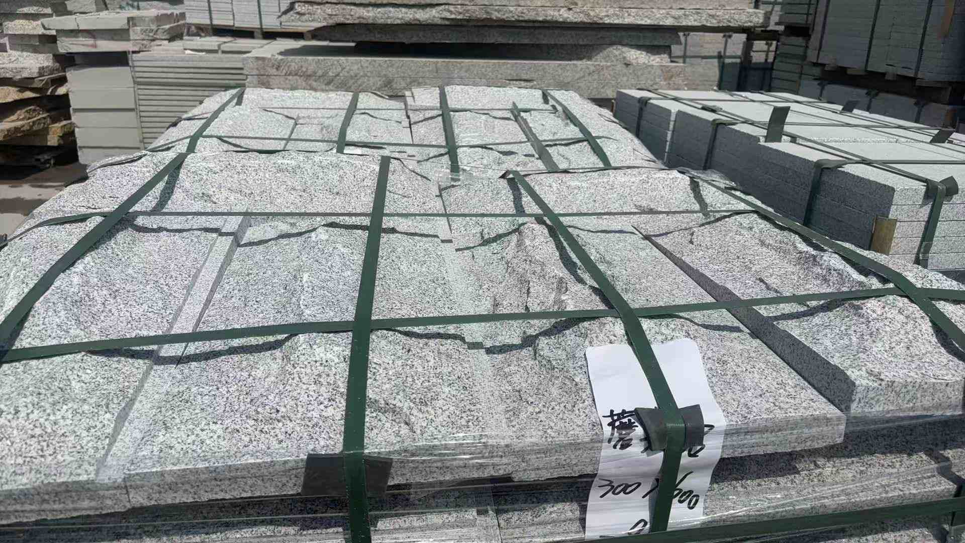 天水 芝麻白蘑菇石成品