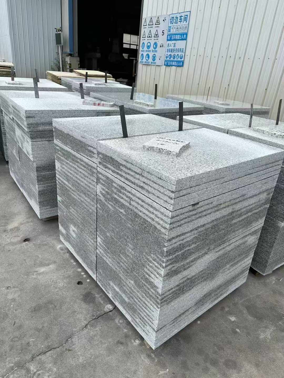 天水 白麻光面干挂成品