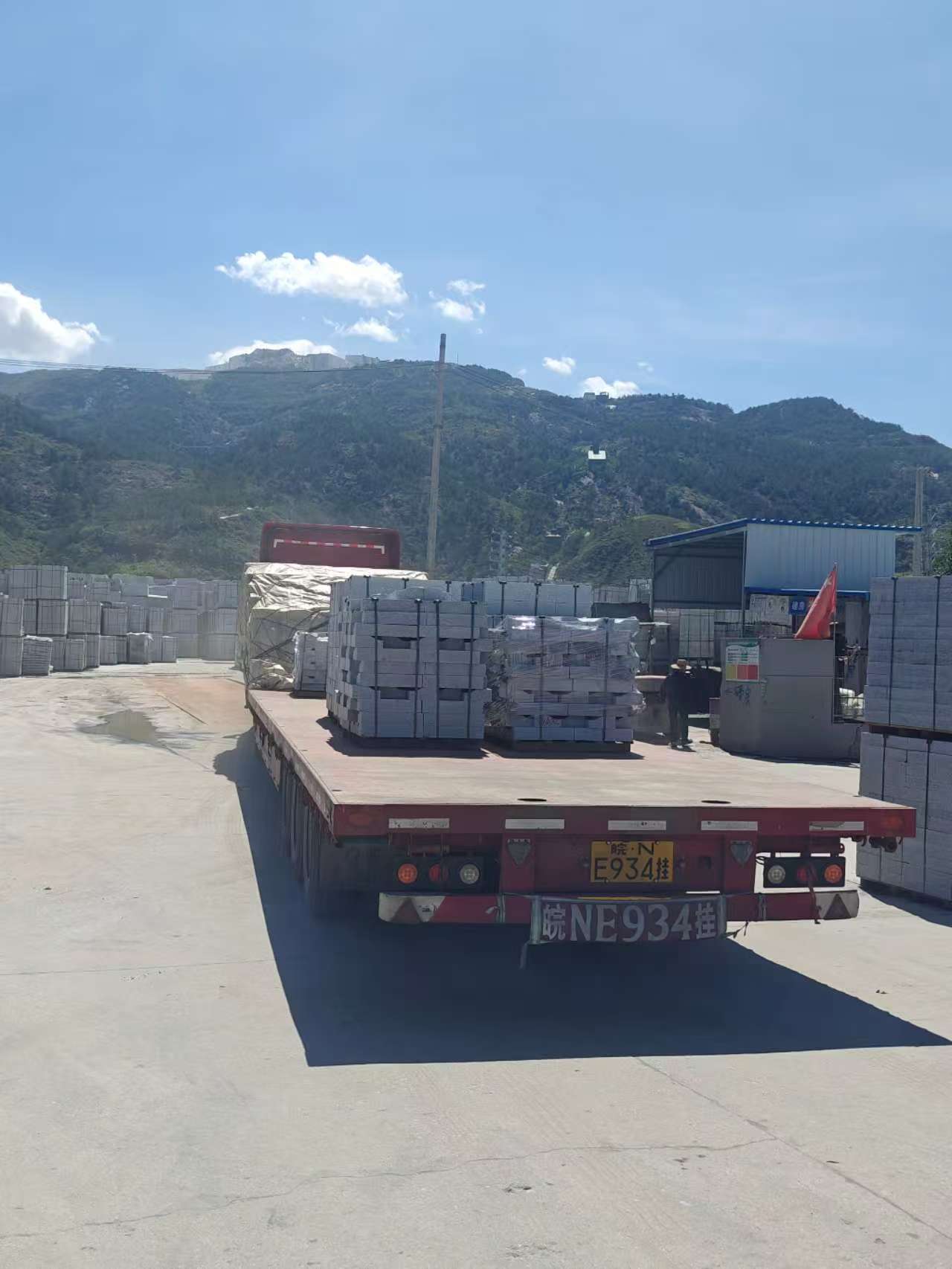 天水 芝麻白仿形路沿石，直形路沿石