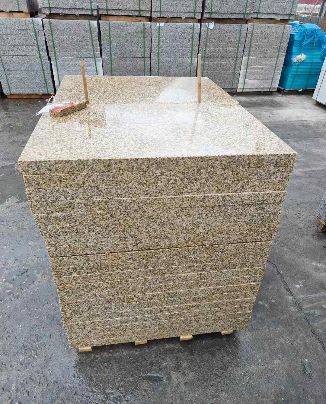 天水 湖北黄金麻花岗岩石材荔枝面外墙石材