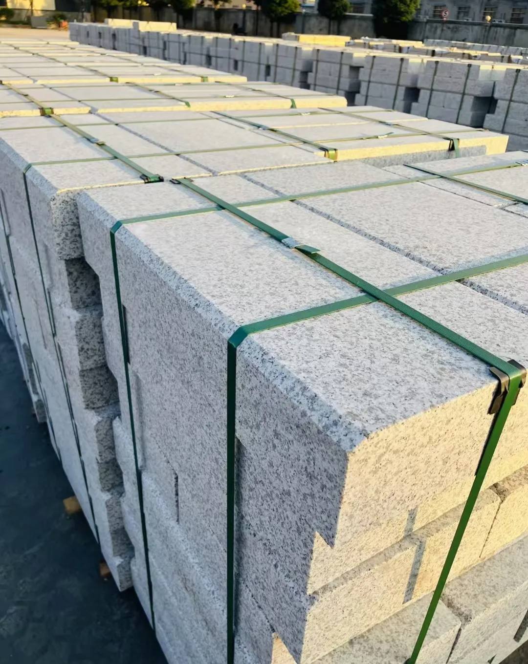 天水 白麻花岗岩路沿石，马路牙子，路缘石，平石，立缘石等