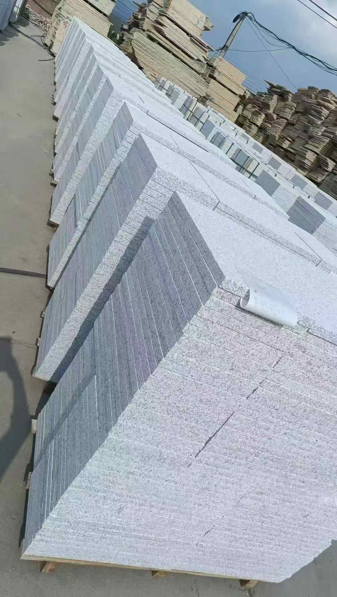 天水 白麻荔枝面花岗岩地铺石